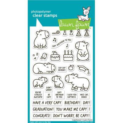Lawn Fawn Stempel - Capybaras!